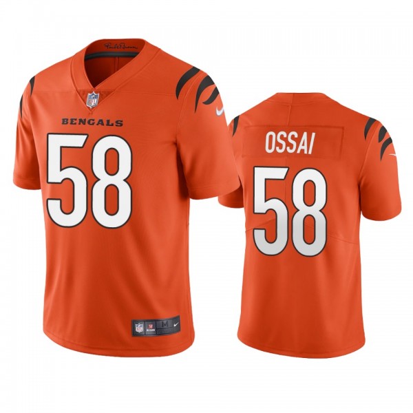 Joseph Ossai Cincinnati Bengals Orange Vapor Limit...