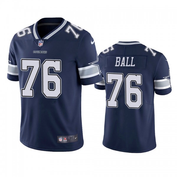 Josh Ball Dallas Cowboys Navy Vapor Limited Jersey