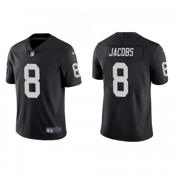Men's Las Vegas Raiders Josh Jacobs Black Vapor Li...