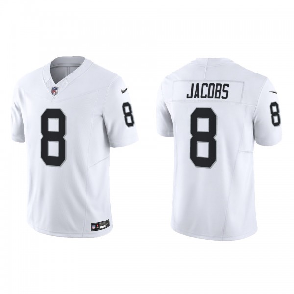 Men's Las Vegas Raiders Josh Jacobs White Vapor F....