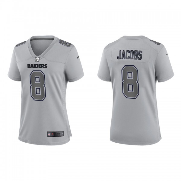 Josh Jacobs Women's Las Vegas Raiders Gray Atmosph...