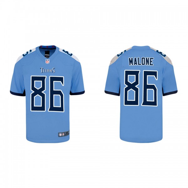 Youth Josh Malone Tennessee Titans Light Blue Game...