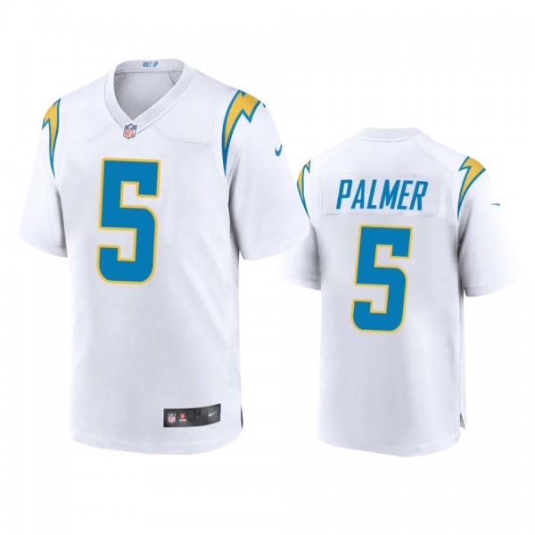 Los Angeles Chargers Josh Palmer White Game Jersey
