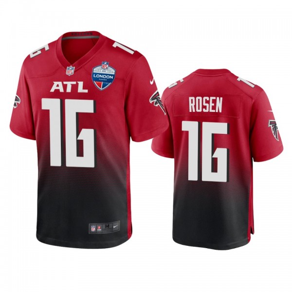 Atlanta Falcons Josh Rosen Red 2021 NFL London Gam...