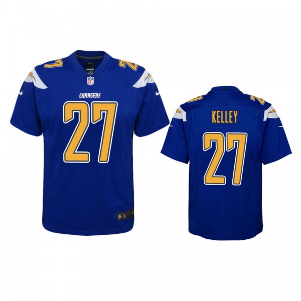 Los Angeles Chargers Joshua Kelley Royal Color Rush Game Jersey
