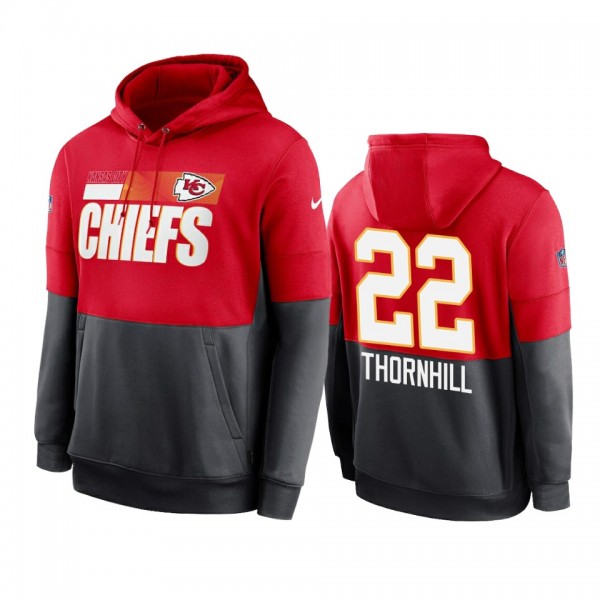 Kansas City Chiefs Juan Thornhill Red Charcoal Sid...