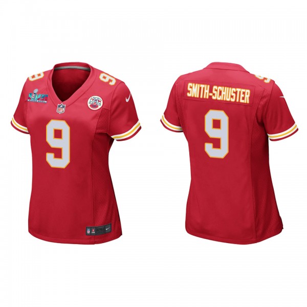 JuJu Smith-Schuster Women's Kansas City Chiefs Super Bowl LVII Red Game Jersey