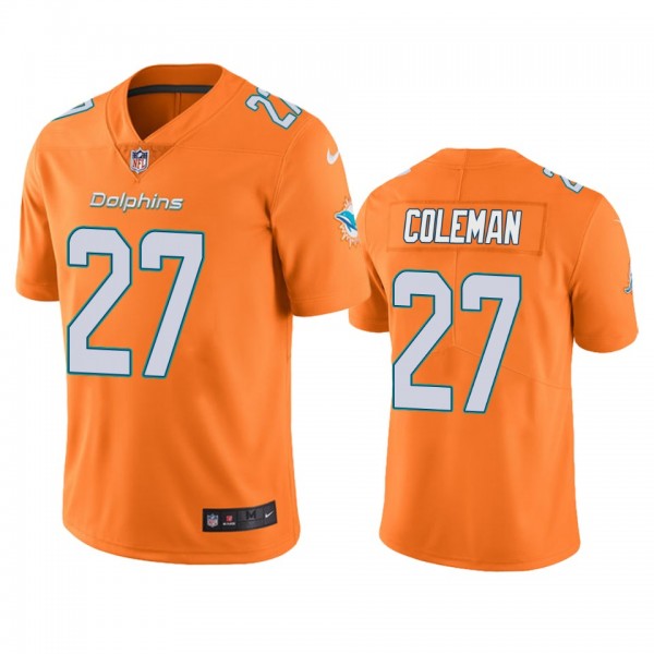 Color Rush Limited Miami Dolphins Justin Coleman O...
