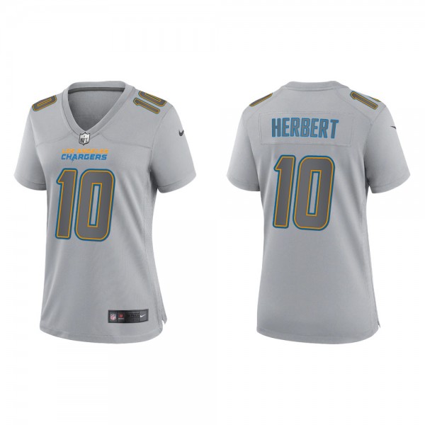 Justin Herbert Women's Los Angeles Chargers Gray A...