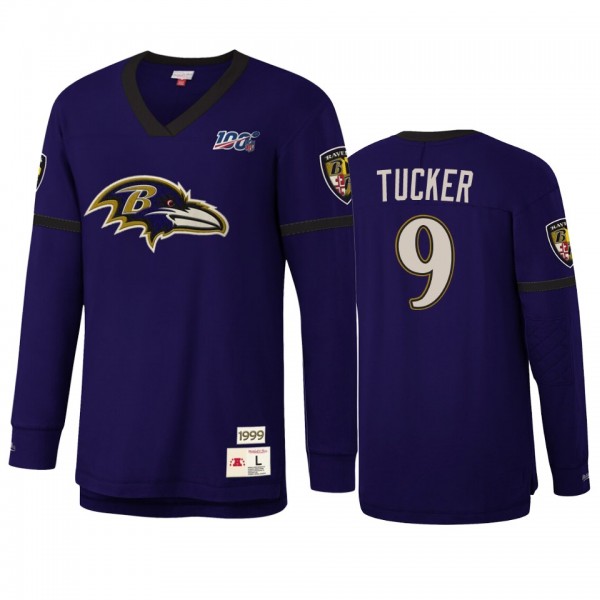 Baltimore Ravens Justin Tucker Mitchell & Ness...