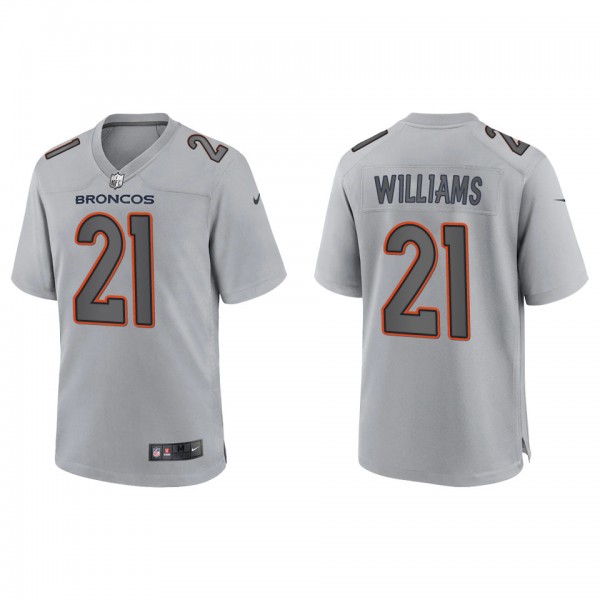 K'Waun Williams Men's Denver Broncos Gray Atmosphe...