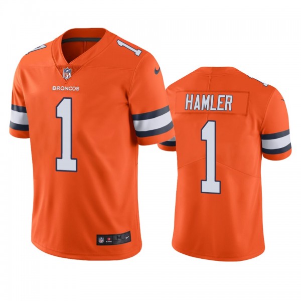 Color Rush Limited Denver Broncos K.J. Hamler Oran...