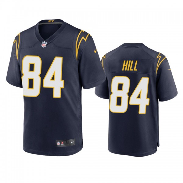 Los Angeles Chargers K.J. Hill Navy Alternate Game...