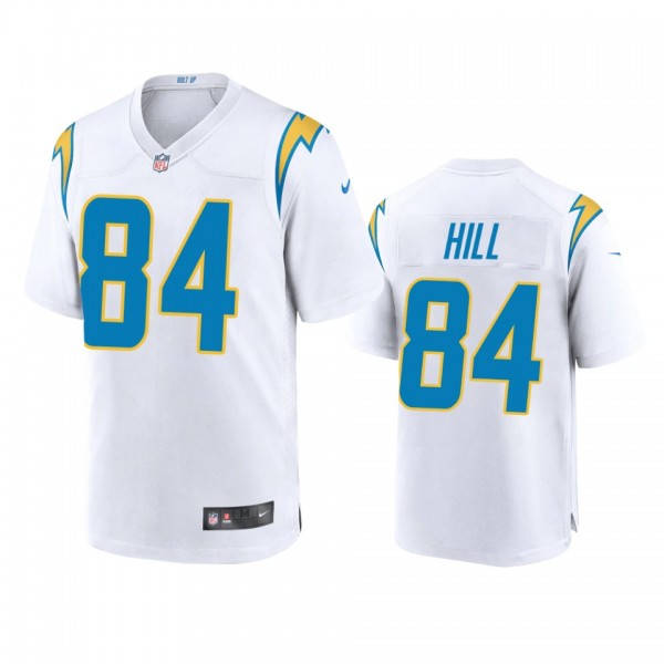 Los Angeles Chargers K.J. Hill White Game Jersey