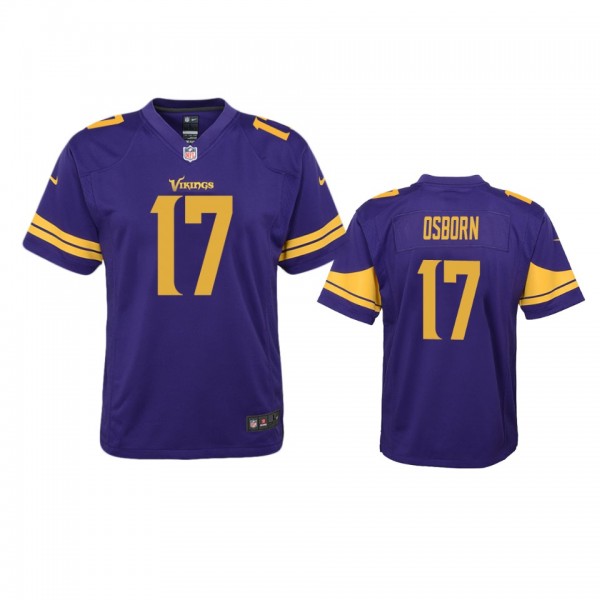 Minnesota Vikings K.J. Osborn Purple Color Rush Game Jersey