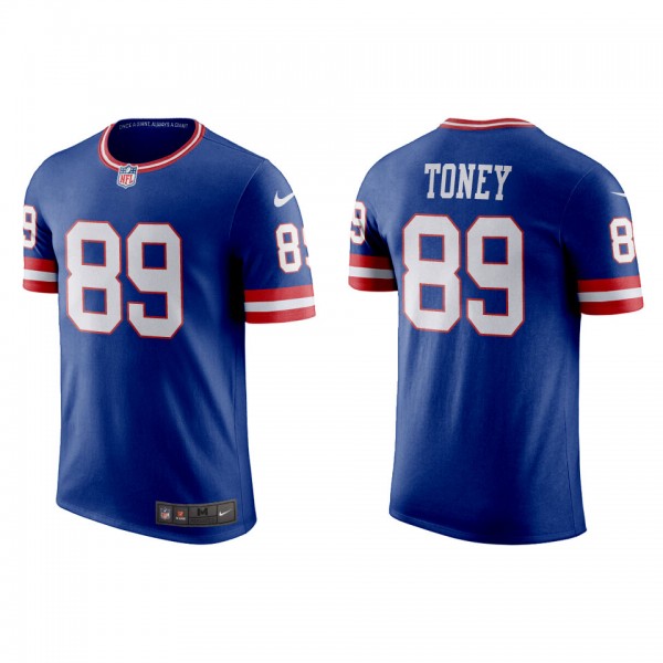 Kadarius Toney Giants Royal Classic Game T-Shirt