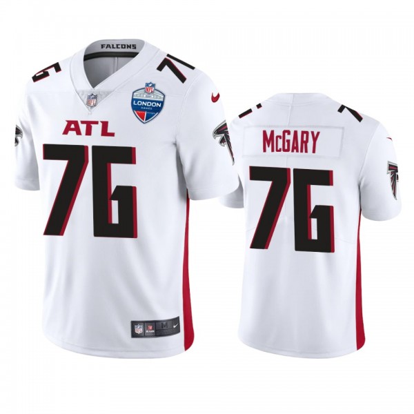 Kaleb McGary Atlanta Falcons White Vapor Limited J...
