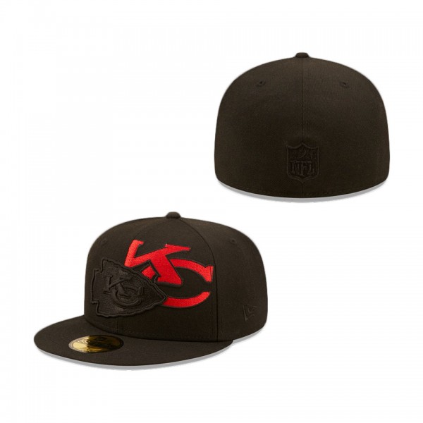Kansas City Chiefs Logo Feature 59FIFTY Fitted Hat