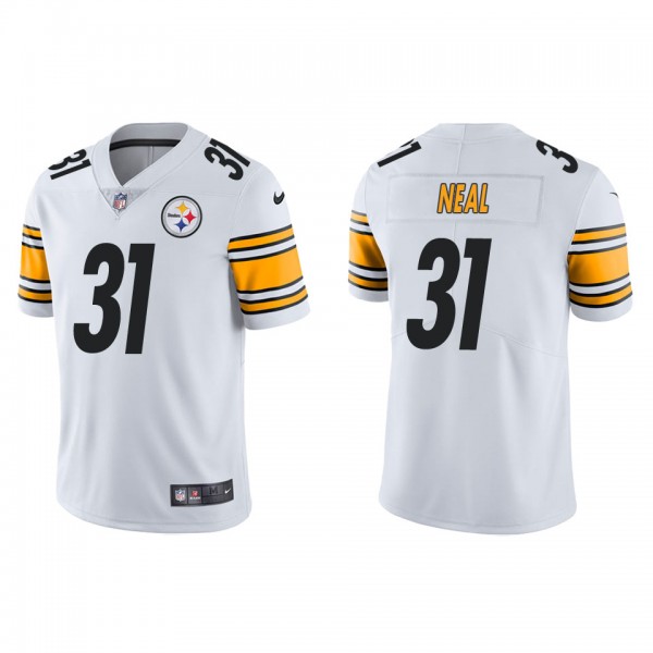 Men's Pittsburgh Steelers Keanu Neal White Vapor L...