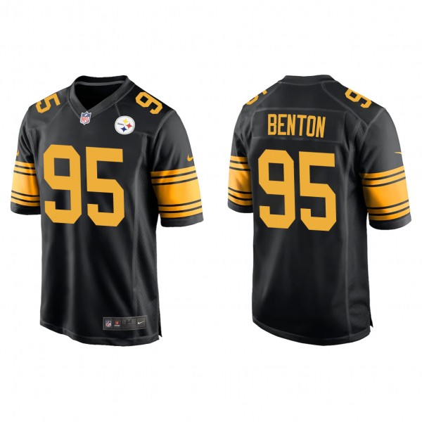 Men's Pittsburgh Steelers Keeanu Benton Black 2023...