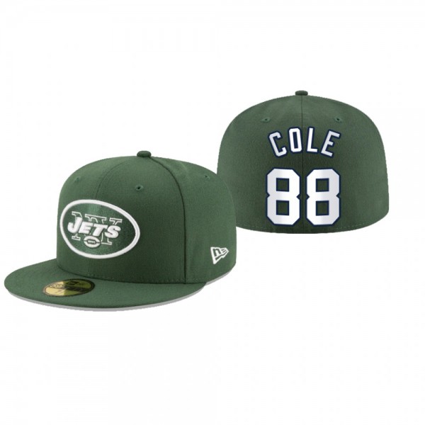 New York Jets Keelan Cole Green Omaha 59FIFTY Fitt...