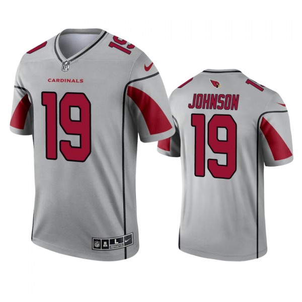 Arizona Cardinals KeeSean Johnson Silver 2021 Inve...