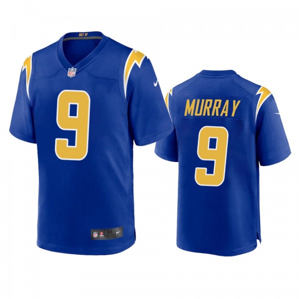 Los Angeles Chargers Kenneth Murray Royal 2nd Alte...