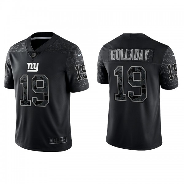 Kenny Golladay New York Giants Black Reflective Li...