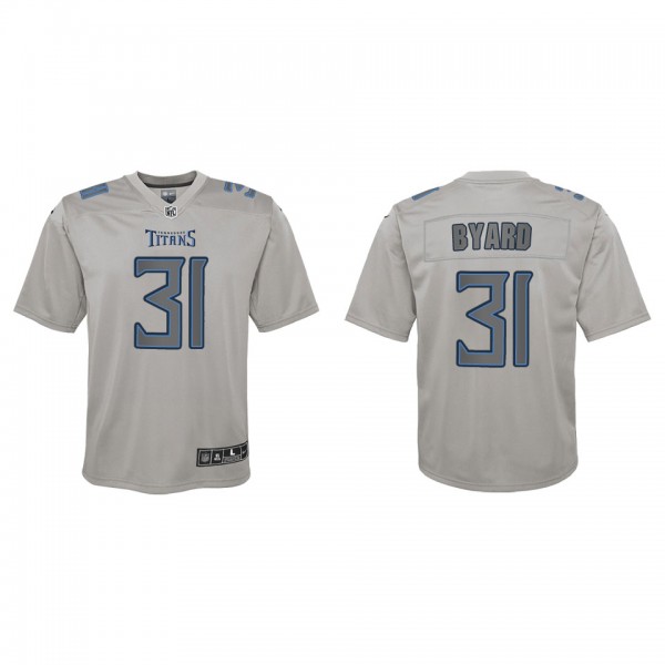 Kevin Byard Youth Tennessee Titans Gray Atmosphere Game Jersey