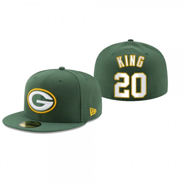Green Bay Packers Kevin King Green Omaha 59FIFTY F...
