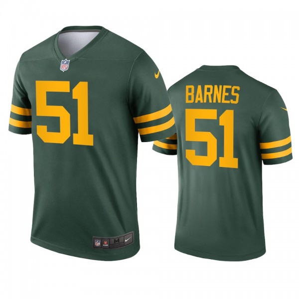 Green Bay Packers Krys Barnes Green Alternate Lege...