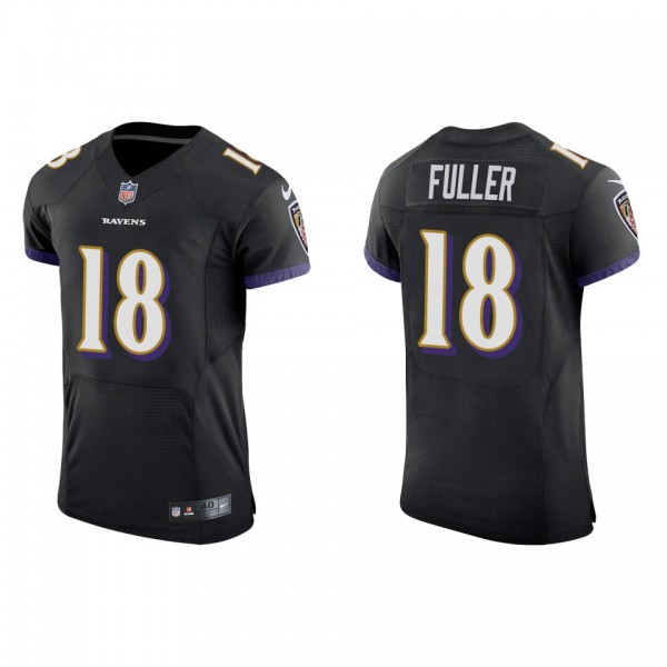 Kyle Fuller Baltimore Ravens Black Alternate Vapor...