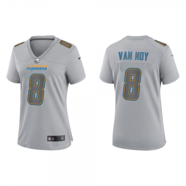 Kyle Van Noy Women's Los Angeles Chargers Gray Atm...