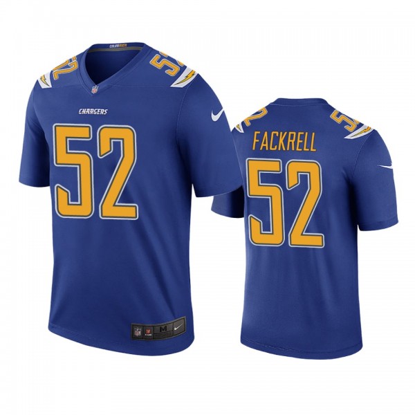 Los Angeles Chargers Kyler Fackrell Royal Color Ru...