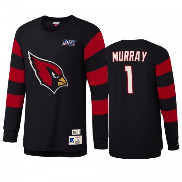 Arizona Cardinals Kyler Murray Mitchell & Ness Black NFL 100 Team Inspired T-Shirt