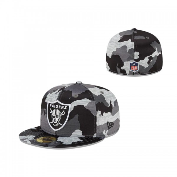 Las Vegas Raiders 2022 NFL Training Camp 59FIFTY Fitted Hat