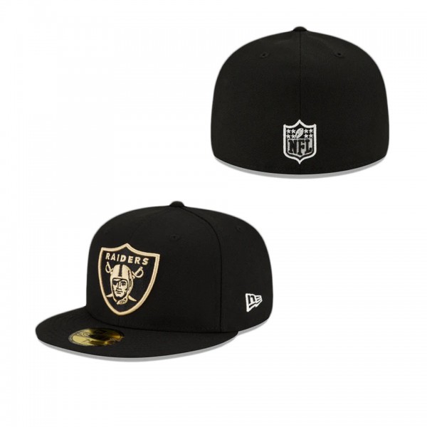 Las Vegas Raiders Shadow Pack 59FIFTY Fitted Hat