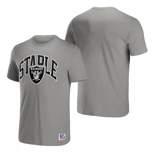 Men's Las Vegas Raiders NFL x Staple Gray Logo Loc...