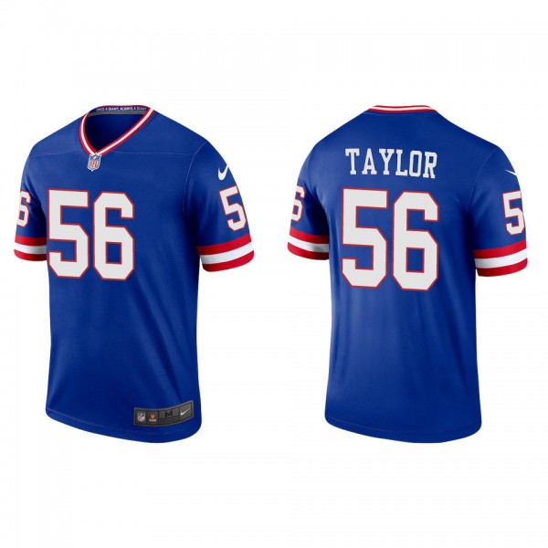 Lawrence Taylor Giants Royal Classic Player Legend Jersey