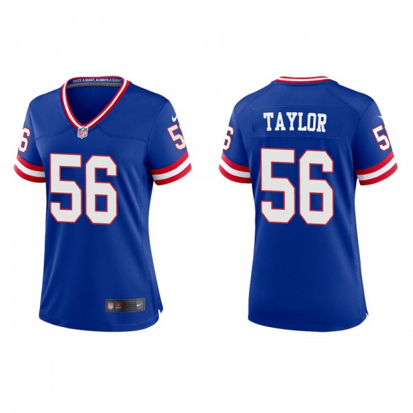 Lawrence Taylor Women's Giants SRoyal Classic Game...