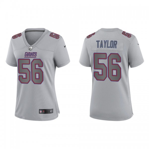 Lawrence Taylor Women's New York Giants Gray Atmos...