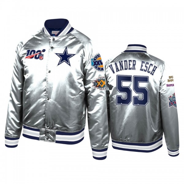 Dallas Cowboys Leighton Vander Esch Silver Super B...
