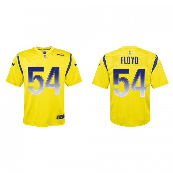 Leonard Floyd Youth Los Angeles Rams Gold Inverted Game Jersey