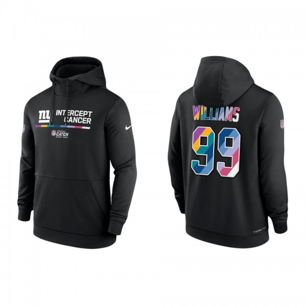 Leonard Williams New York Giants 2022 Crucial Catch Therma Performance Pullover Hoodie