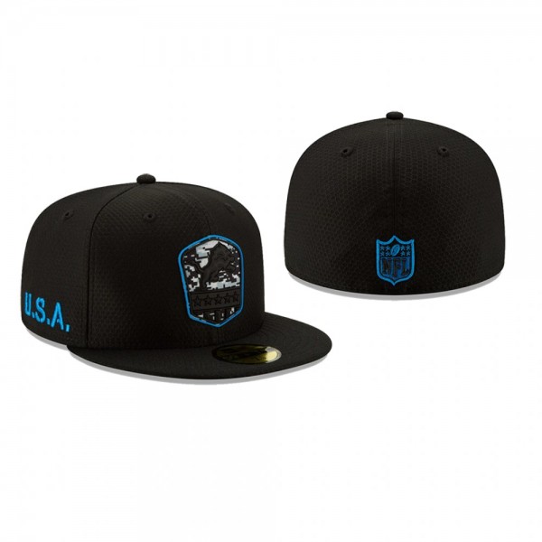 Detroit Lions Black 2019 Salute to Service 59FIFTY...