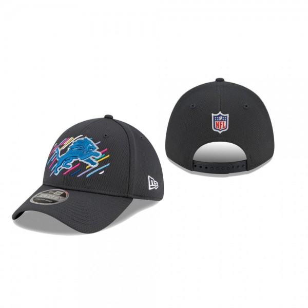 Detroit Lions Charcoal 2021 NFL Crucial Catch 9FOR...