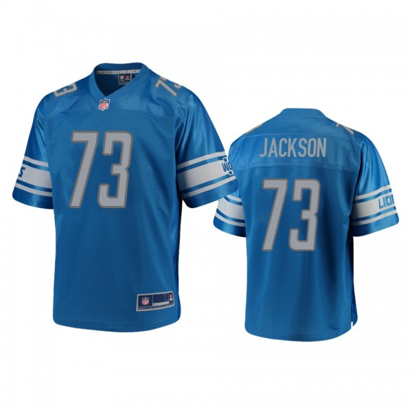 Detroit Lions Jonah Jackson Blue Pro Line Jersey -...