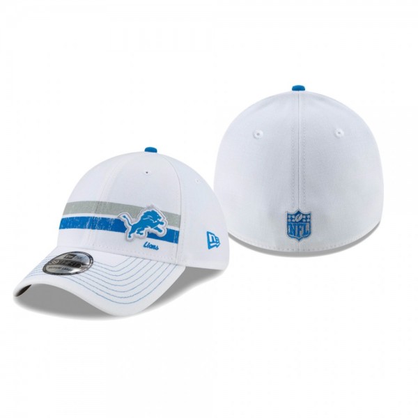 Detroit Lions White Polar 39THIRTY Flex Hat