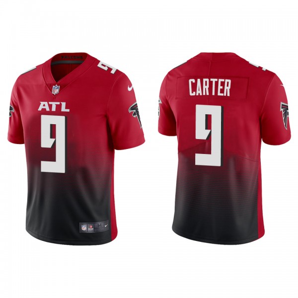 Men's Atlanta Falcons Lorenzo Carter Red Alternate...