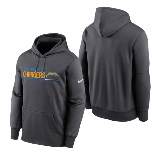 Men's Los Angeles Chargers Anthracite Prime Logo N...